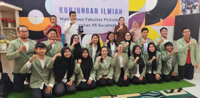 UPT PRSMP Surabaya Meneruma Kunjungan dari Mahasiswa Fakultas Psikologi Universitas 45 Surabaya, Sharing Ilmu dan Pengetahuan bersama Penerima Manfaat ABH