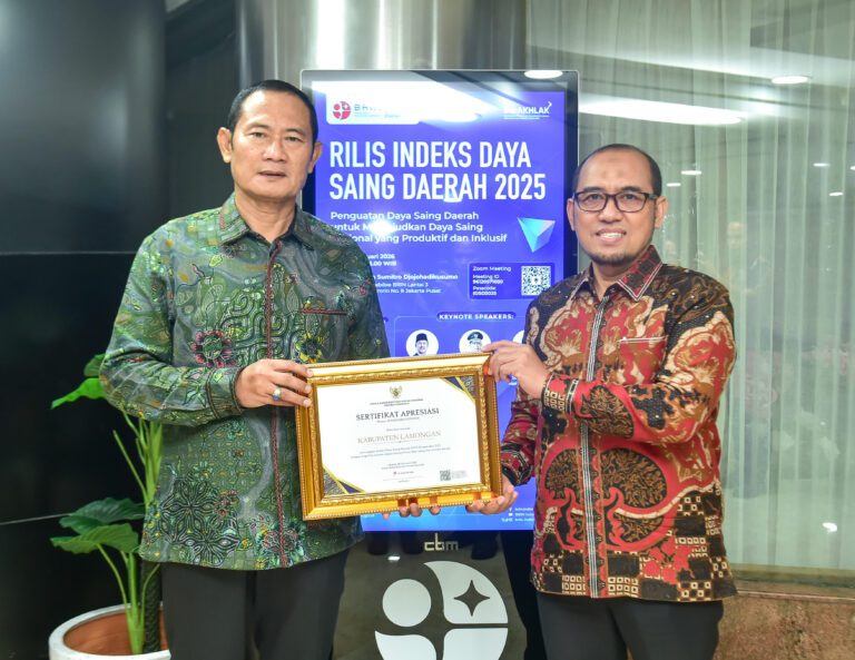 Indeks Daya Saing Lamongan Berkategori Tinggi