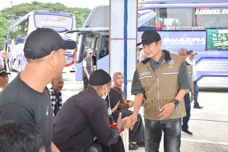 Pemkab Lamongan Fasilitasi 146 Pemudik Balik Gratis
