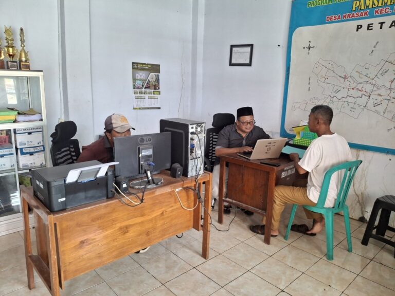 Tingkatkan Pelayanan Publik, Desa Krasak Perkuat Sinergi Antar Desa dalam Pengurusan Nikah