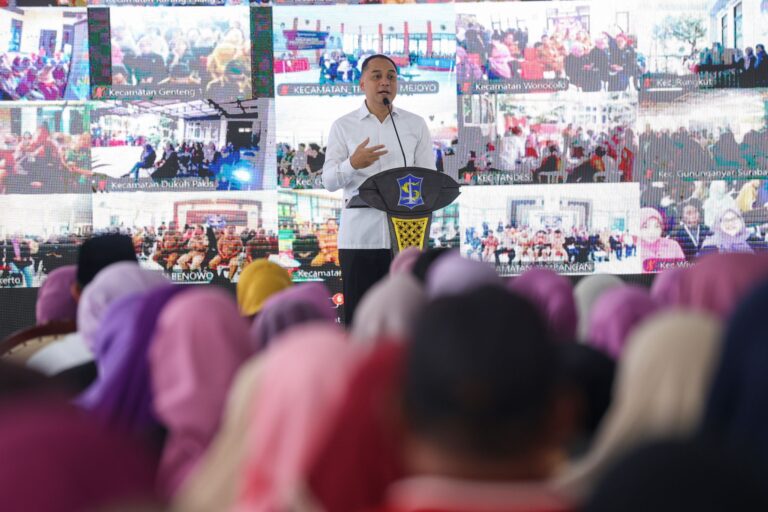 Wali Kota Eri Minta LAZ Prioritaskan Penyaluran Zakat bagi Warga Miskin Surabaya