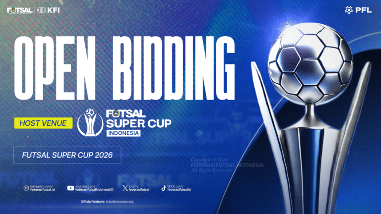 FFI Resmi Buka Proses Bidding Tuan Rumah Futsal Super Cup 2026
