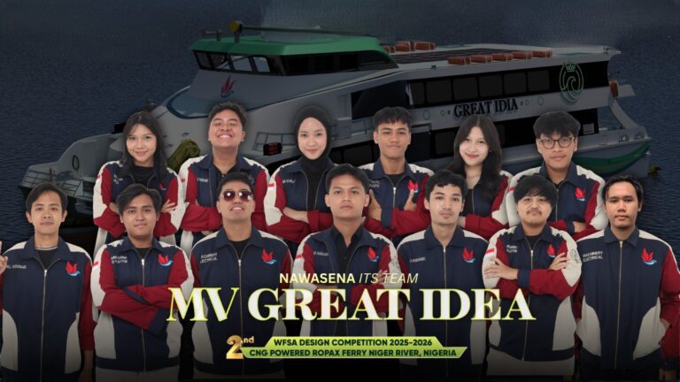 Membanggakan, Tim Nawasena ITS Kembali Raih Juara Dunia Desain Feri