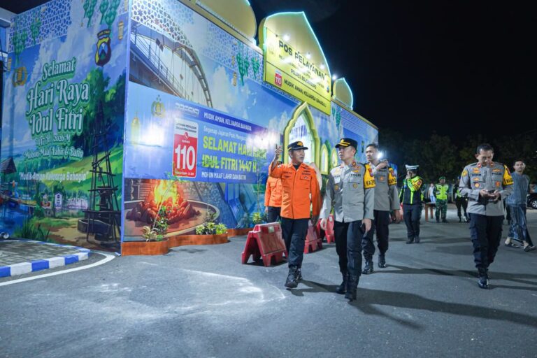 Kapolres Bojonegoro Cek Kesiapan Pos Pelayanan Ops Ketupat Semeru 2026