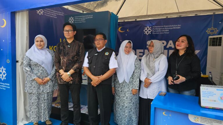 Arus Balik Mudik Lebaran 2026, Kemendukbangga/BKKBN Jatim Hadirkan Konsultasi KB di Rest Area Surabaya Mojokerto