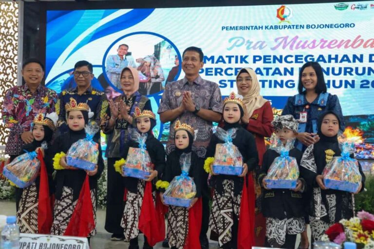 Hadiri Forum Pra-Musrenbang, Bupati Bojonegoro Tekankan Percepatan Penurunan Kasus Stunting Harus Berbasis Data