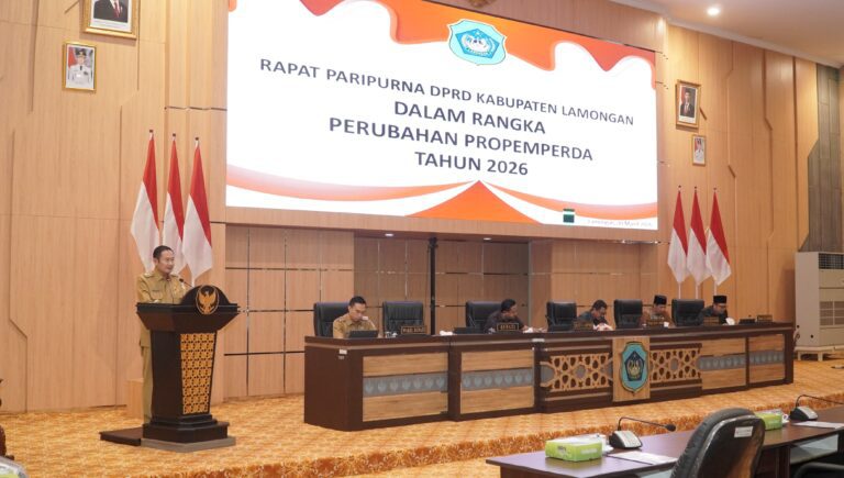 Paripurna Perubahan Propemperda 2026 dan Penyampaian LKPJ 2025