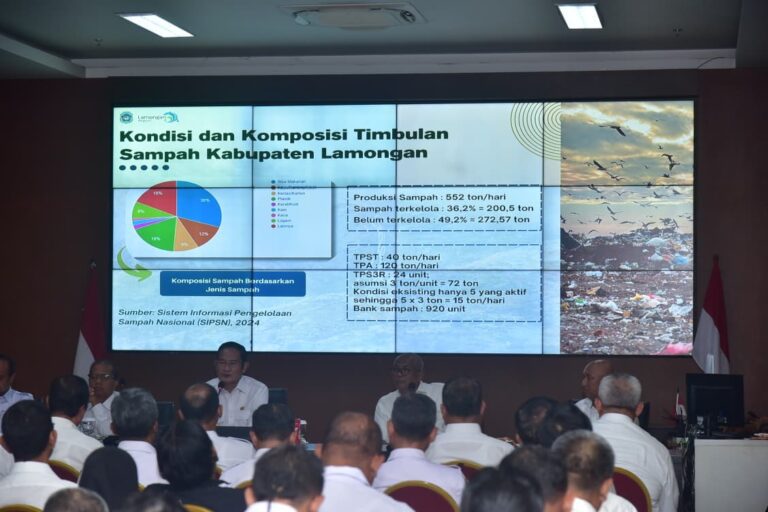 Pemkab Lamongan Usung Strategi Komprehensif dan Terintegrasi Atasi Persoalan Sampah