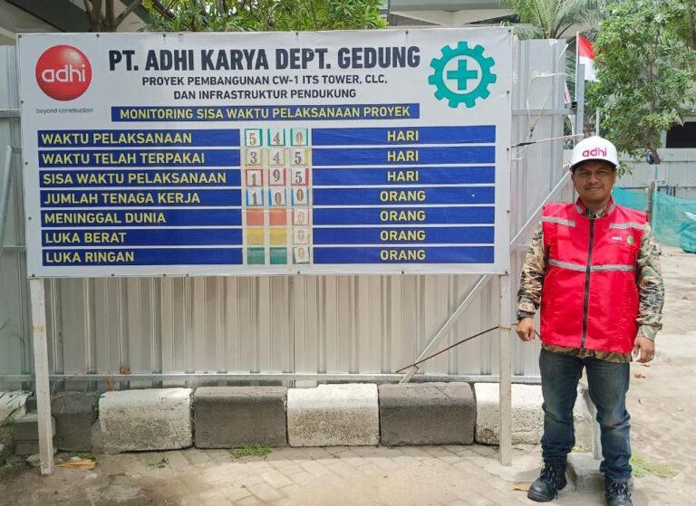 Lulusan Doktor ITS Kembangkan Model Ergonomis untuk K3 Konstruksi