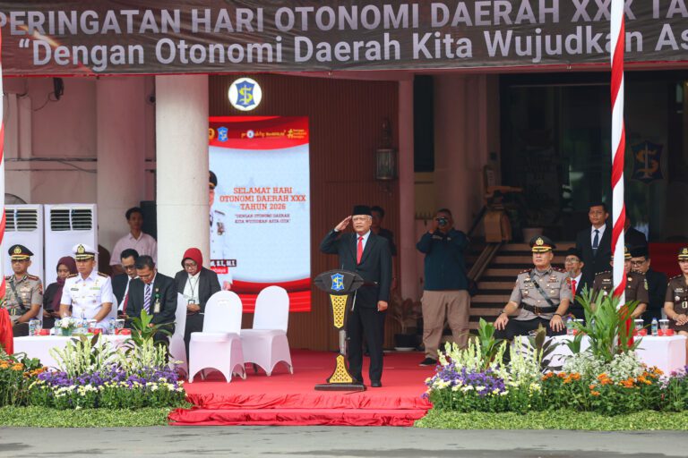 Peringatan Hari Otoda 2026, Pemkot Surabaya Fokus Perkuat Efisiensi Anggaran dan Inovasi Digital