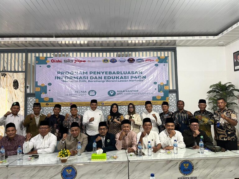 Gandeng MUI, BNNK Gresik Perkuat Sinergi Lawan Narkoba Lewat Program “BESTIE BNN”