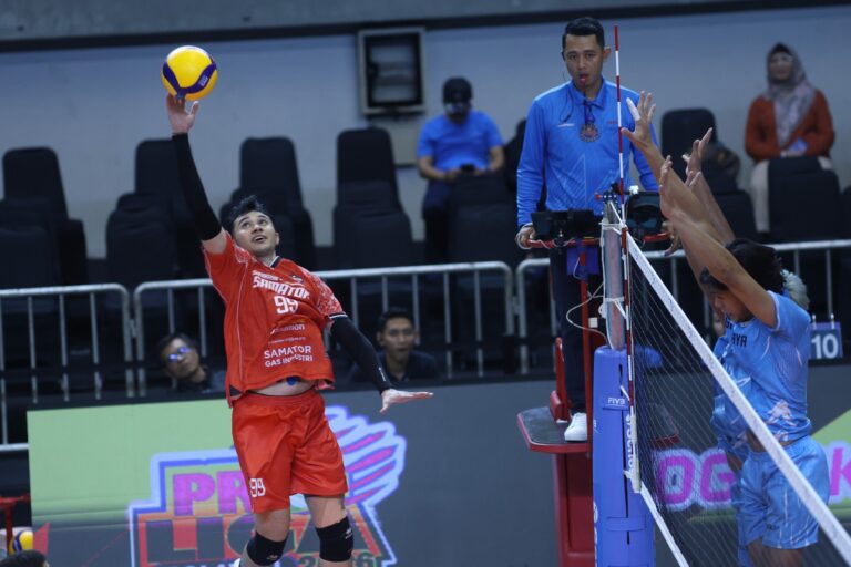 Grand Final Proliga 2026 : Samator Ungguli Garuda Jaya pada Leg Pertama