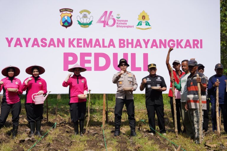 Polres Bojonegoro dan YKB Gandeng Perhutani, Optimalkan Lahan Hutan