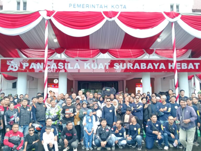 IMI Surabaya Gaungkan Keselamatan Berkendara Melalui Sunmori HJKS