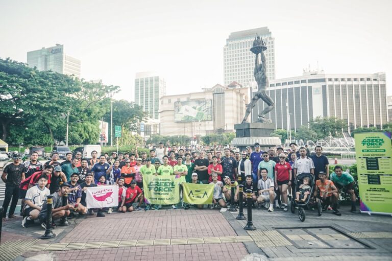 Persebaya Kembali Sebarkan Virus Perdamaian Antar Suporter Lewat Jersey Run di Jakarta