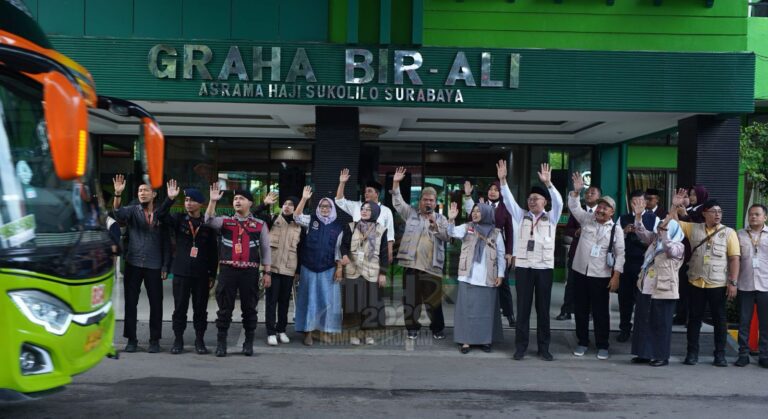 Embarkasi Surabaya Berangkatkan 9.111 Jemaah (21 Persen)