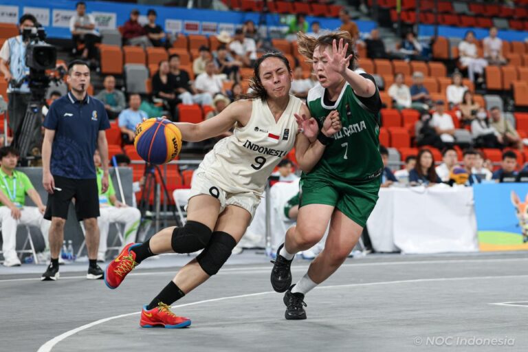 Amankan 2 Kemenangan, Timnas Basket 3×3 Putri Lolos Babak 16 Besar Asian Beach Games Sanya 2026