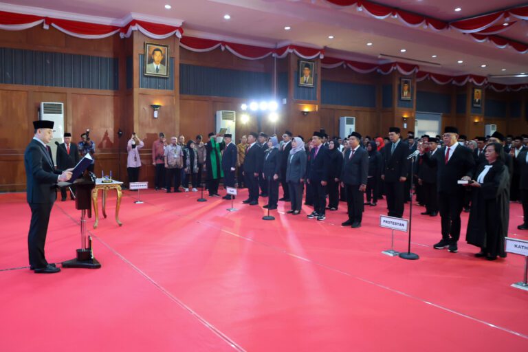 Wali Kota Eri  Rotasi 78 Pejabat, Gaspol Percepatan Kinerja Birokrasi
