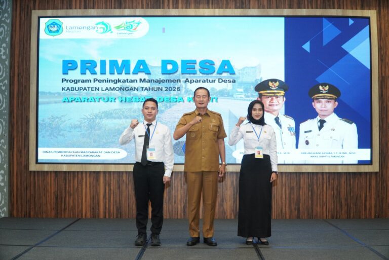 Upgrade Skill Perangkat Desa Lamongan dengan Prima Desa