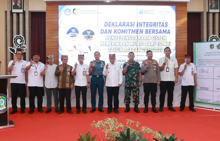 Persiapan Penerimaan Siswa Baru TA 2026, Wabup: Semua Anak Banyuwangi Wajib Sekolah