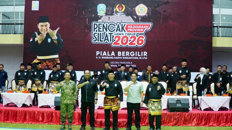 Kejurprov Pencak Silat Jatim 2026 Jadi Ajang Cetak Pesilat Tangguh dan Berkarakter