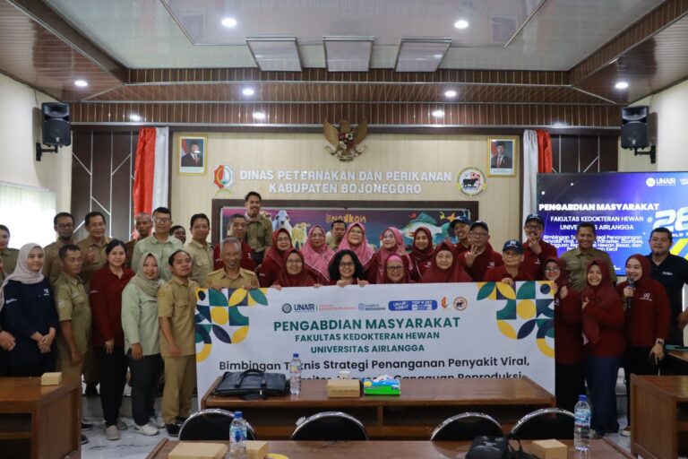 FKH UNAIR Gelar Bimtek untuk Tingkatkan Kompetensi Paramedik Veteriner di Bojonegoro