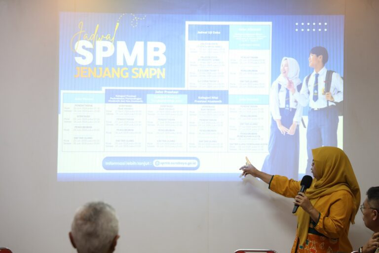 Dispendik Surabaya Paparkan Skema Perhitungan Jalur Prestasi SPMB 2026/2027