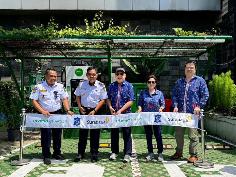Semakin Lengkap, Pemkot Surabaya Sediakan Fasilitas SPKLU untuk Kendaraan Listrik di TIJ