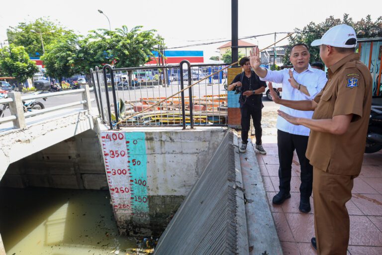Target Nol Banjir Wilayah Selatan, Pemkot Surabaya Bangun Rumah Pompa dan Storage Air