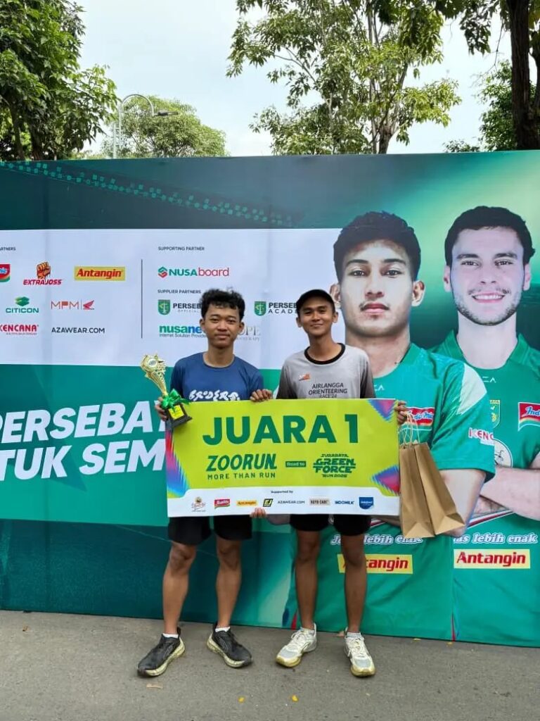 Unggul dalam Strategi Navigasi, Dua Mahasiswa UNAIR Juara I Zoo Run 2026 