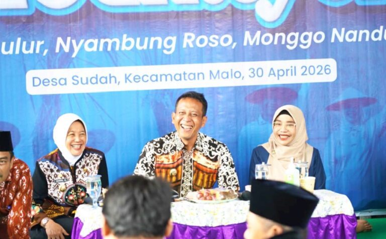 Bupati dan Wabup Bojonegoro Program Medhayoh, Turun Langsung Sapa Warga Desa