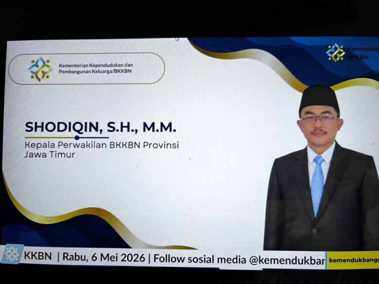 Kepulangan “Sang Inovator”: Shodiqin dan Misi Baru BKKBN Jawa Timur
