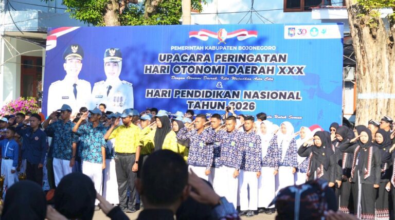 Pemkab Bojonegoro Gelar Upacara Hari Otonomi Daerah