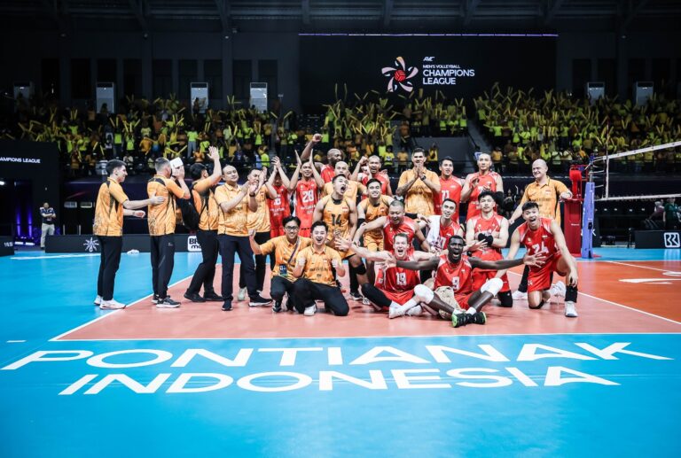 Bhayangkara Presisi Bungkam Zhaiyk 3-1 di Laga Pembuka AVC Men’s Volleyball Champions League 2026