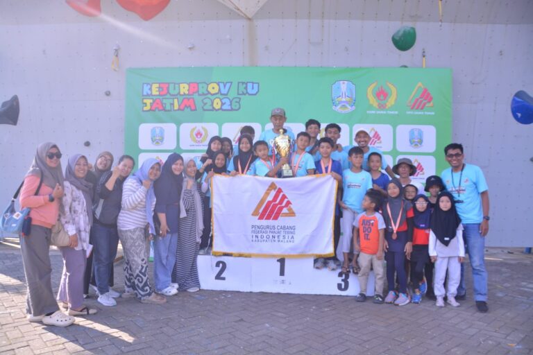 FPTI Jatim Berusaha Pertahankan Gelar Juara Umum Kejurnas Panjat Tebing Kendati Berat