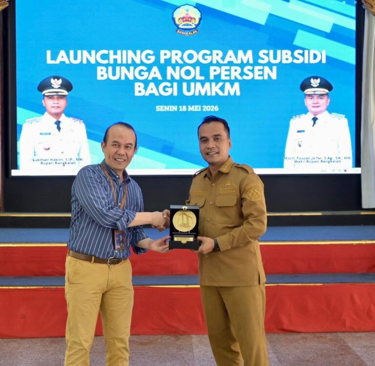 Program Subsidi Bunga 0 Persen Kolaborasi Bank UMKM Jatim dan Pemkab Bangkalan Siap Dorong UMKM Naik Kelas