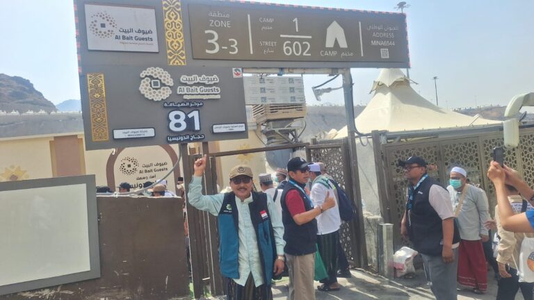 Survei Fasilitas Armuzna, KBIHU Bryan Makkah Pastikan Kenyamanan Jamaah
