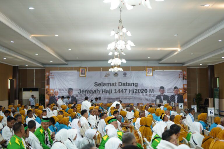 Operasional Haji Hari Ke-25, Embarkasi Surabaya Telah Berangkatkan 34.521 Jemaah dan Petugas