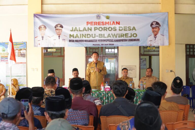 65 Persen Ruas Jalan di Kabupaten Lamongan Dalam Kondisi Baik