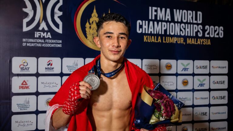 Atlet Muaythai Jawa Timur Elijah Hinzman Torehkan Prestasi Terbaik Indonesia di IFMA