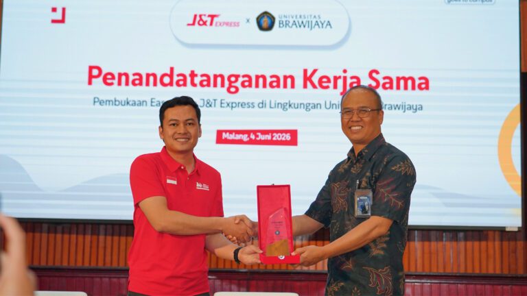 J&T Connect Preneur Goes to Campus Hadir di Malang, J&T Express dan Universitas Brawijaya Jalin Kerja Sama Pembukaan Gerai Easy Drop