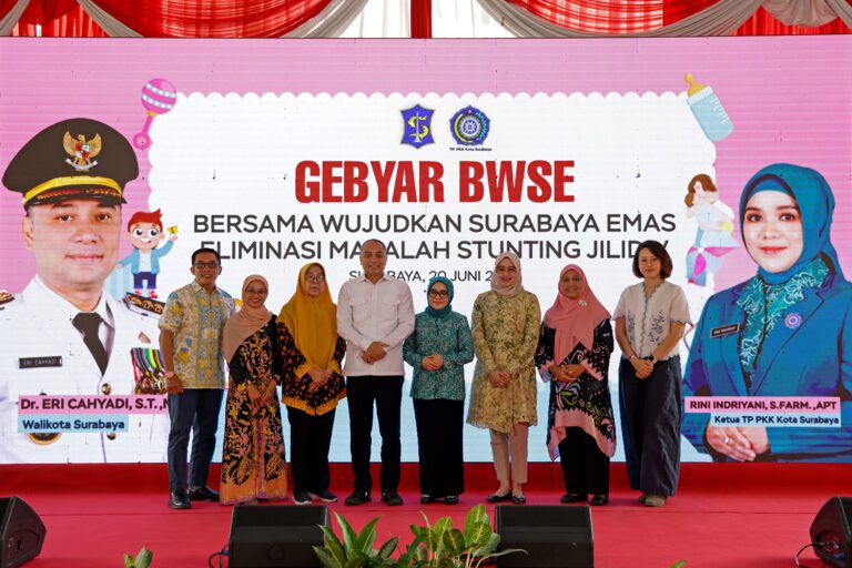 TP PKK dan Pemkot Surabaya Luncurkan BWSE Jilid V, Sasar 499 Balita Pra-Stunting