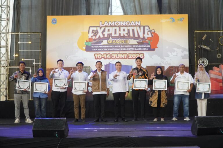 Bupati Yes Lepas Produk Ekspor Asal Lamongan