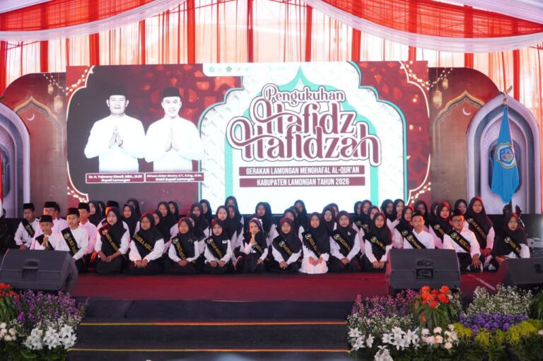 3.162 Hafidz dan Hafidzah Lamongan Dikukuhkan