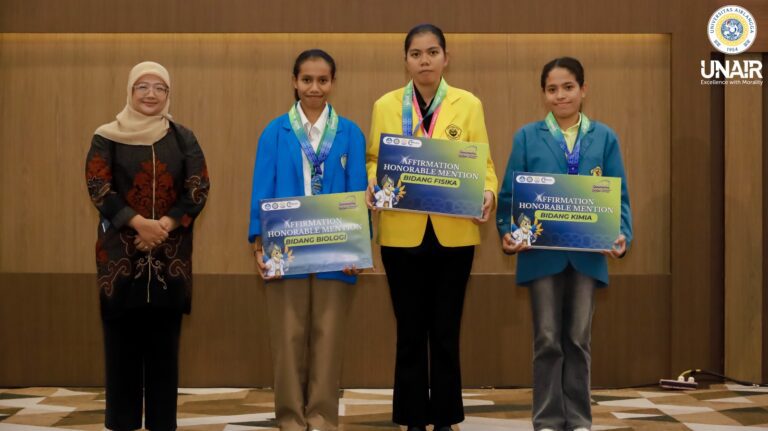 Tak Menyerah Meski Sakit, Peserta ONMIPA Bawa Pulang Gelar Affirmation Honorable Mention