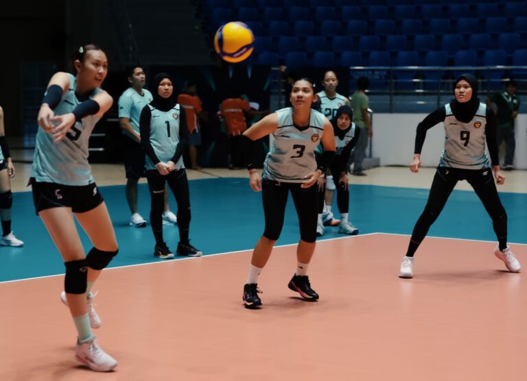 Tim Voli Putri Indonesia Tundukkan Iran