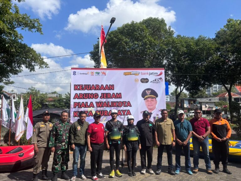 285 Atlet Ramaikan Kejuaraan Arung Jeram Piala Wali Kota Surabaya 2026
