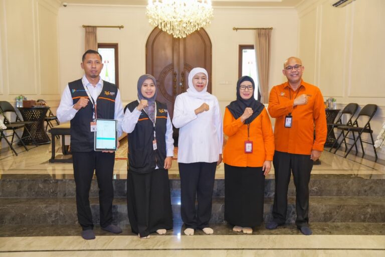 Gubernur Khofifah Mengajak Masyarakat  Sukseskan Sensus Ekonomi 2026