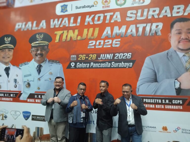 Pertina Surabaya Bangkit, Bidik 7 Emas Porprov Lewat Kejuaraan Nasional