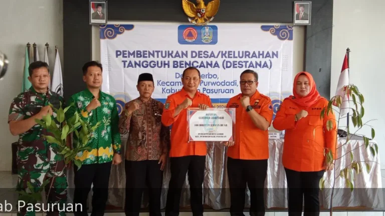 Dua Desa Di Kabupaten Pasuruan Ditetapkan Sebagai Destana
